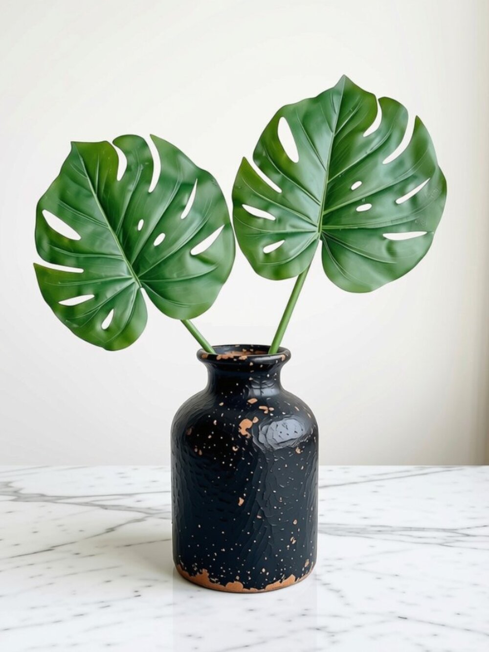 Set/2 Monstera Leaf Stems